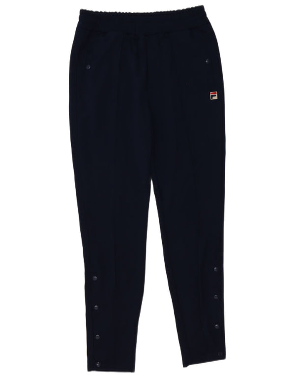 Calça de treino masculina Fila médio azul marinho poliéster