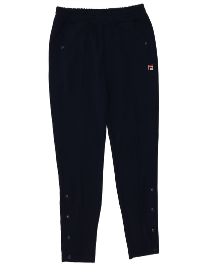 Calça de treino masculina Fila médio azul marinho poliéster