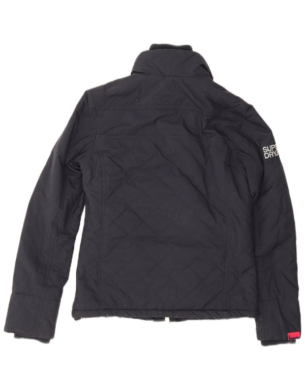 Jaqueta corta-vento feminina Superdry Sherpa Reino Unido 6 XS azul marinho