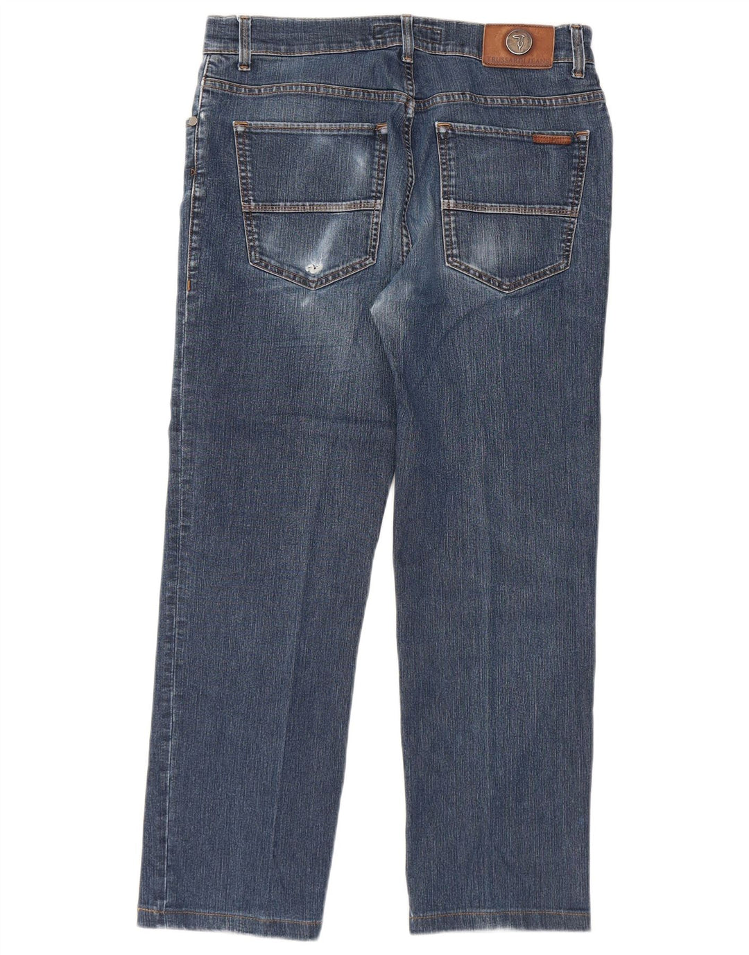 Jeans reto masculino TRUSSARDI W30 L26 azul