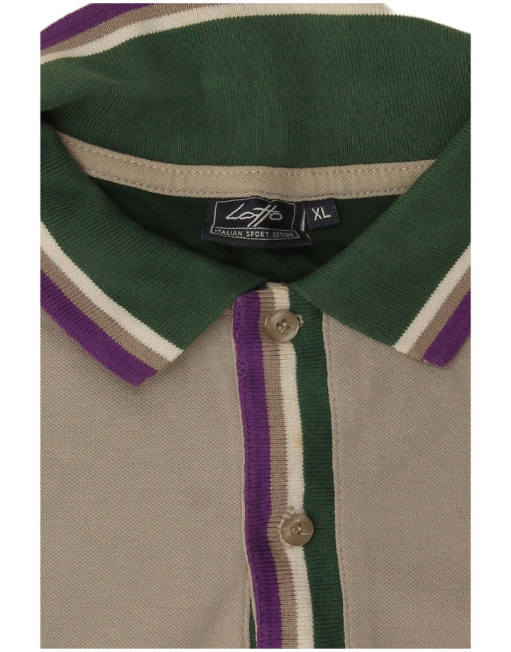 Camisa polo masculina Lotto XL cinza