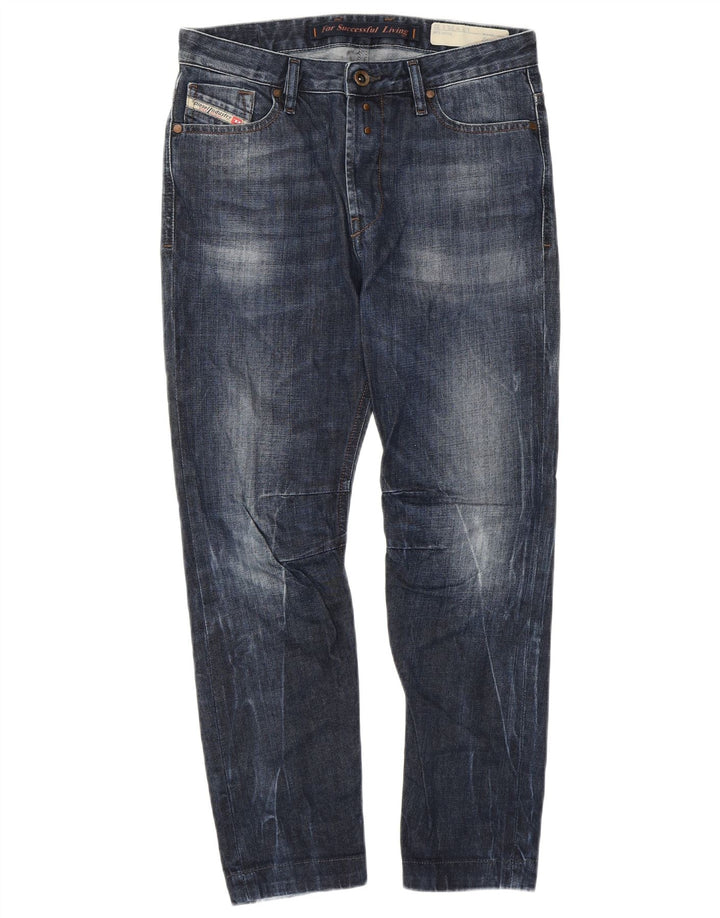 DIESEL Masculino Slim Jeans W25 L23 Azul Algodão