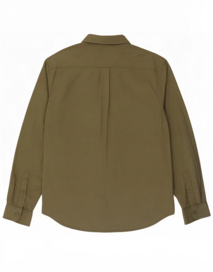 Camisa masculina C&A XL algodão cáqui