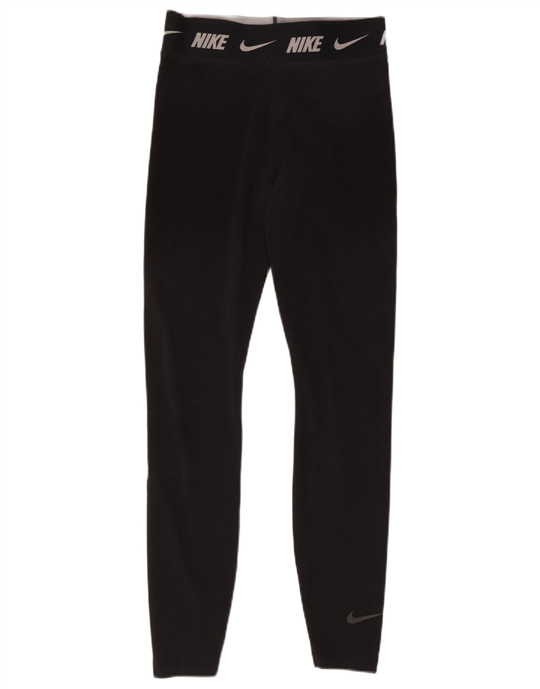 Leggings Nike Femininas Tight Fit UK 8 Pequenas Algodão Preto