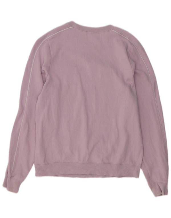 Moletom gráfico feminino Nike Jumper UK 10 pequeno algodão roxo