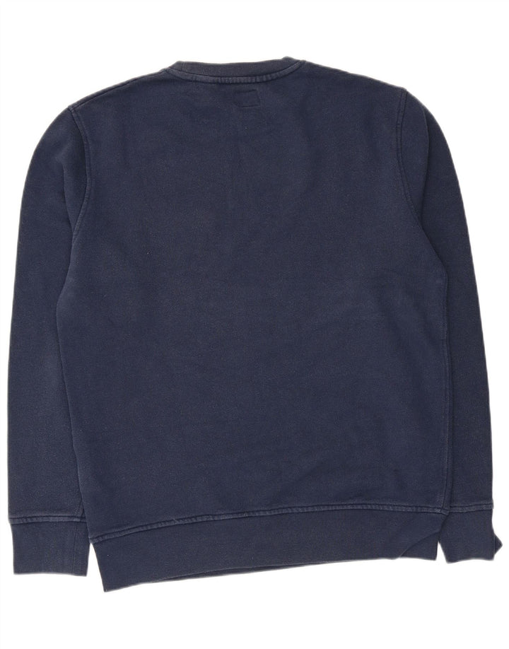 Moletom gráfico masculino Levi's Jumper médio azul marinho algodão