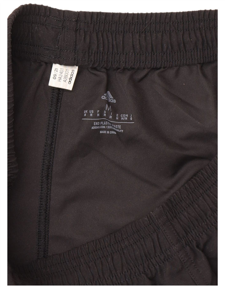 Adidas Mens Aeroready Graphic Sport Shorts Médio Preto Poliéster