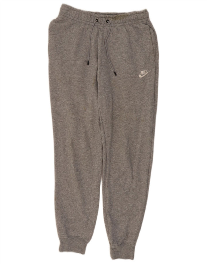 Calça de treino masculina Nike joggers pequeno algodão cinza