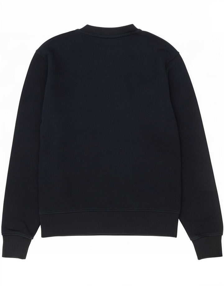 Suéter masculino Marks & Spencer pequeno azul marinho algodão
