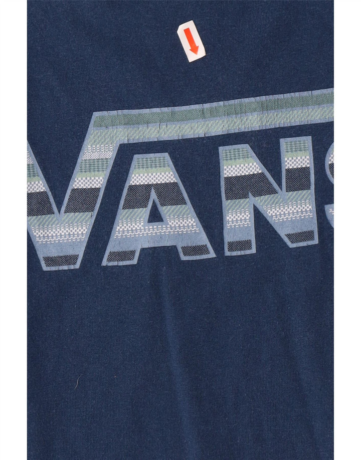 Camiseta masculina gráfica VANS Top 2XL azul