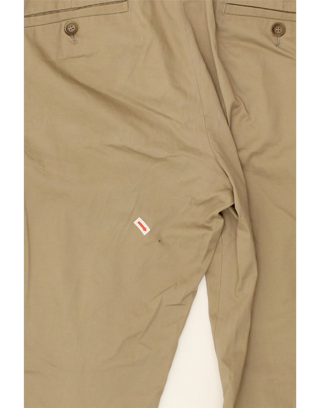 MICHAEL KORS Mens Slim Fit Casual Trousers W32 L30 Brown Cotton Vintage Michael Kors and Second-Hand Michael Kors from Messina Hembry 