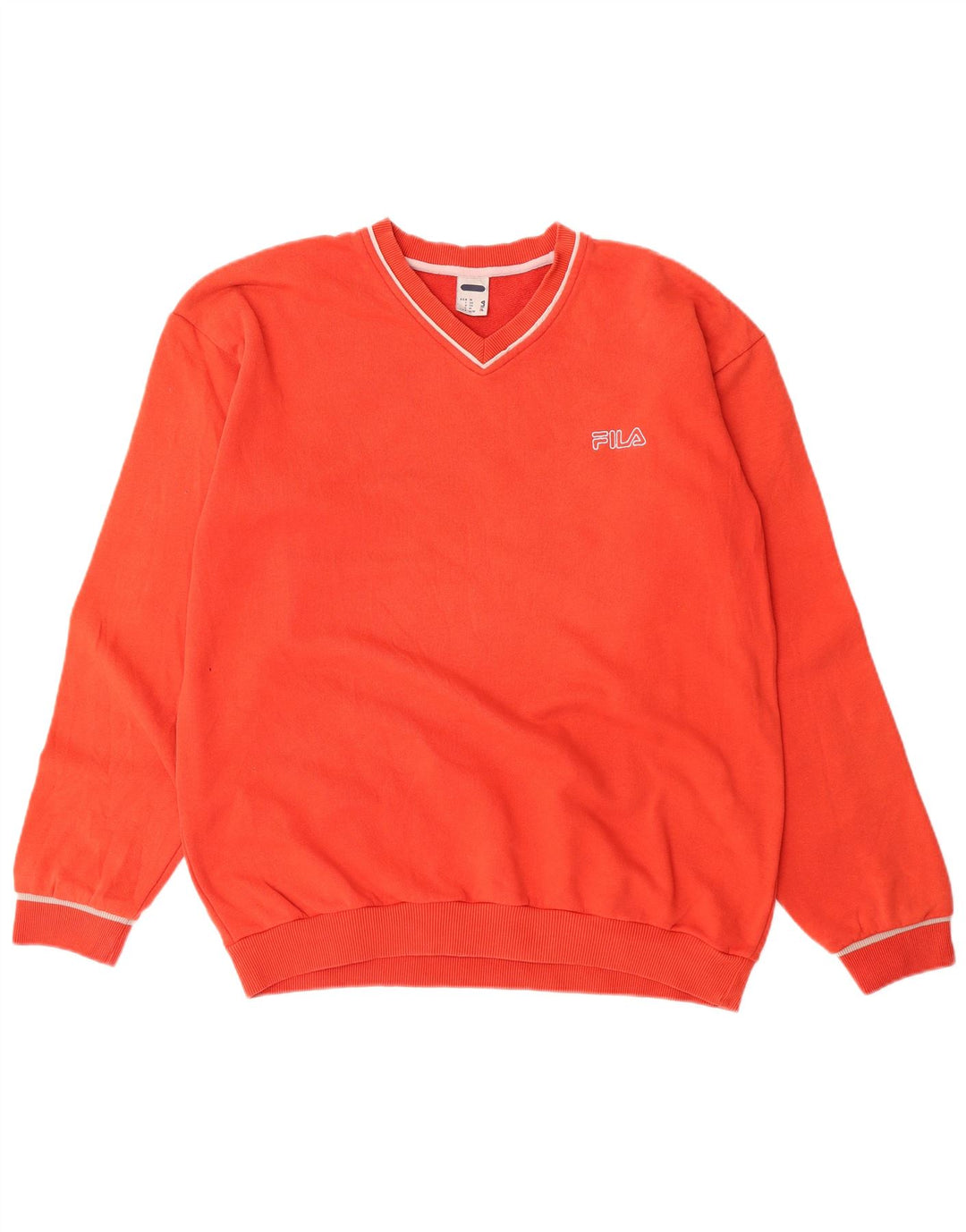 FILA Moletom Masculino Jumper Médio Laranja