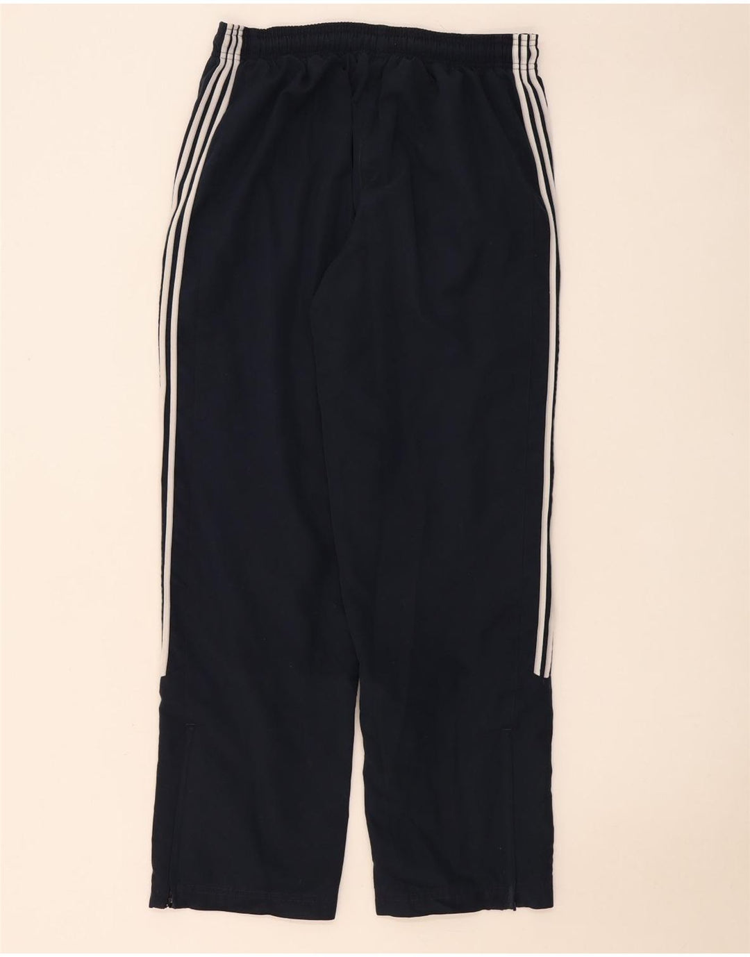 Calças de treino femininas Adidas UK 12 médio azul marinho