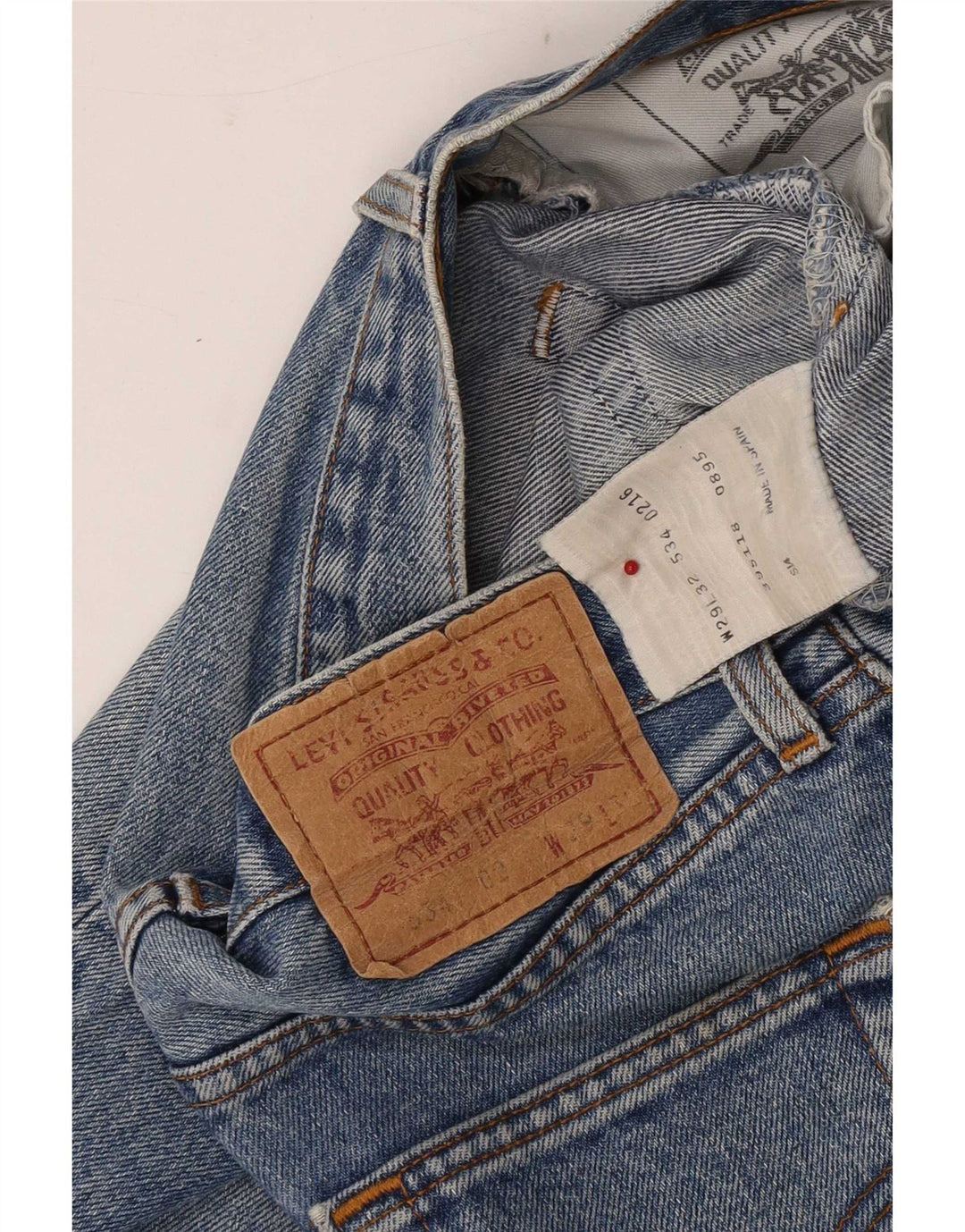 Levi's Masculino 534 Tapered Jeans W29 L26 Azul Algodão