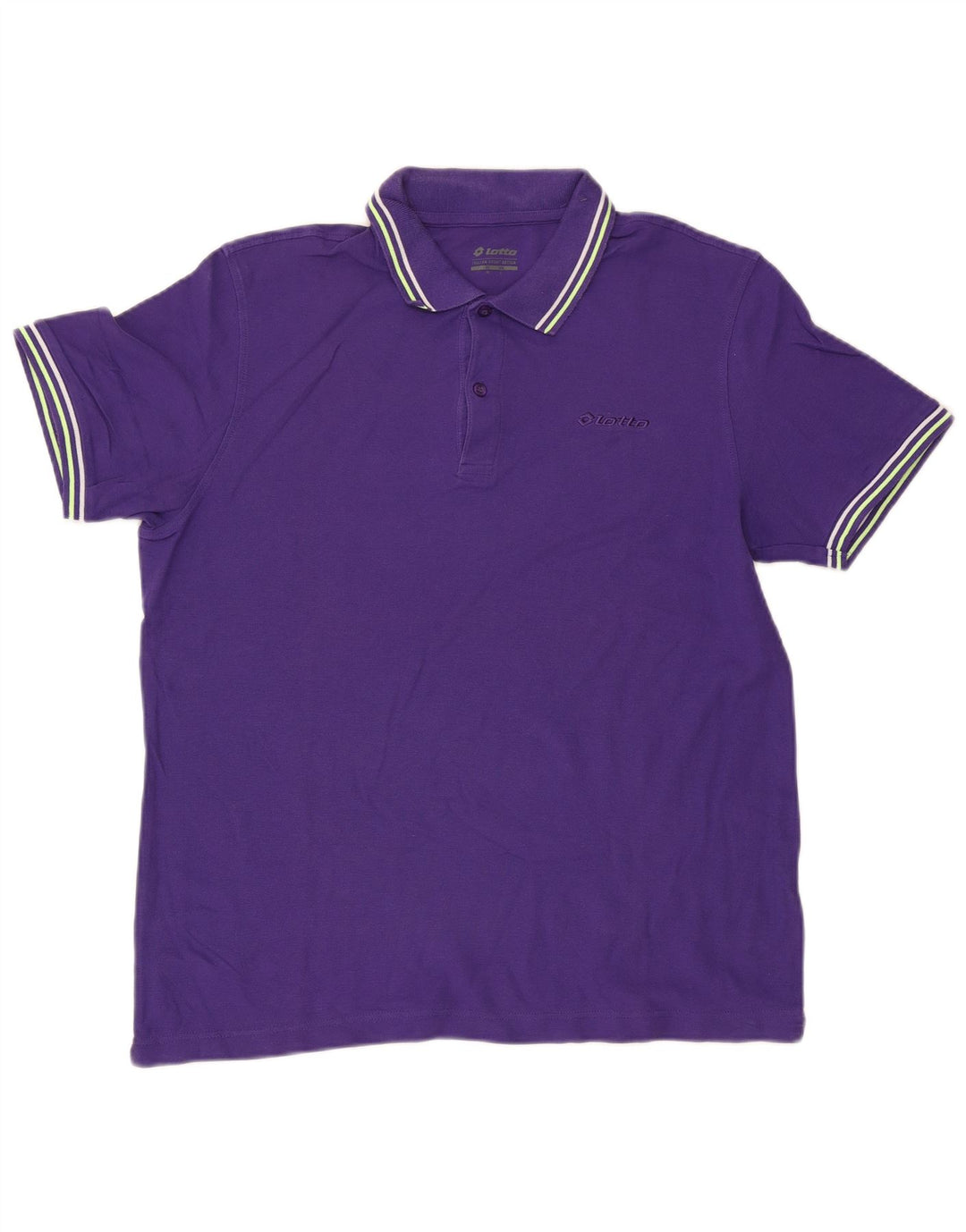 Camisa polo masculina Lotto grande roxa