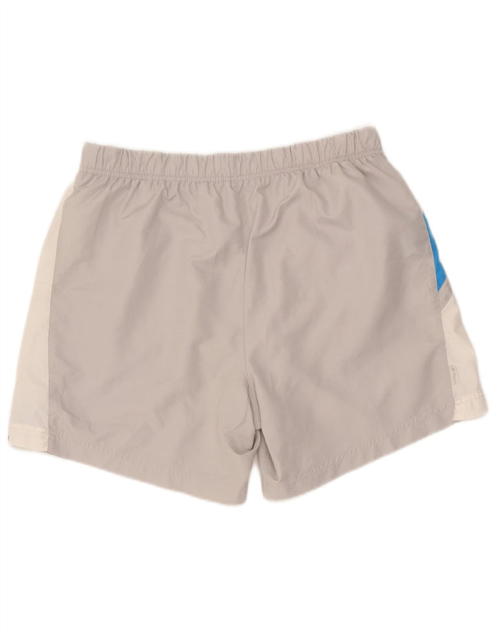 Sergio Tacchini Mens Sport Shorts XL Cinza Colourblock Poliéster