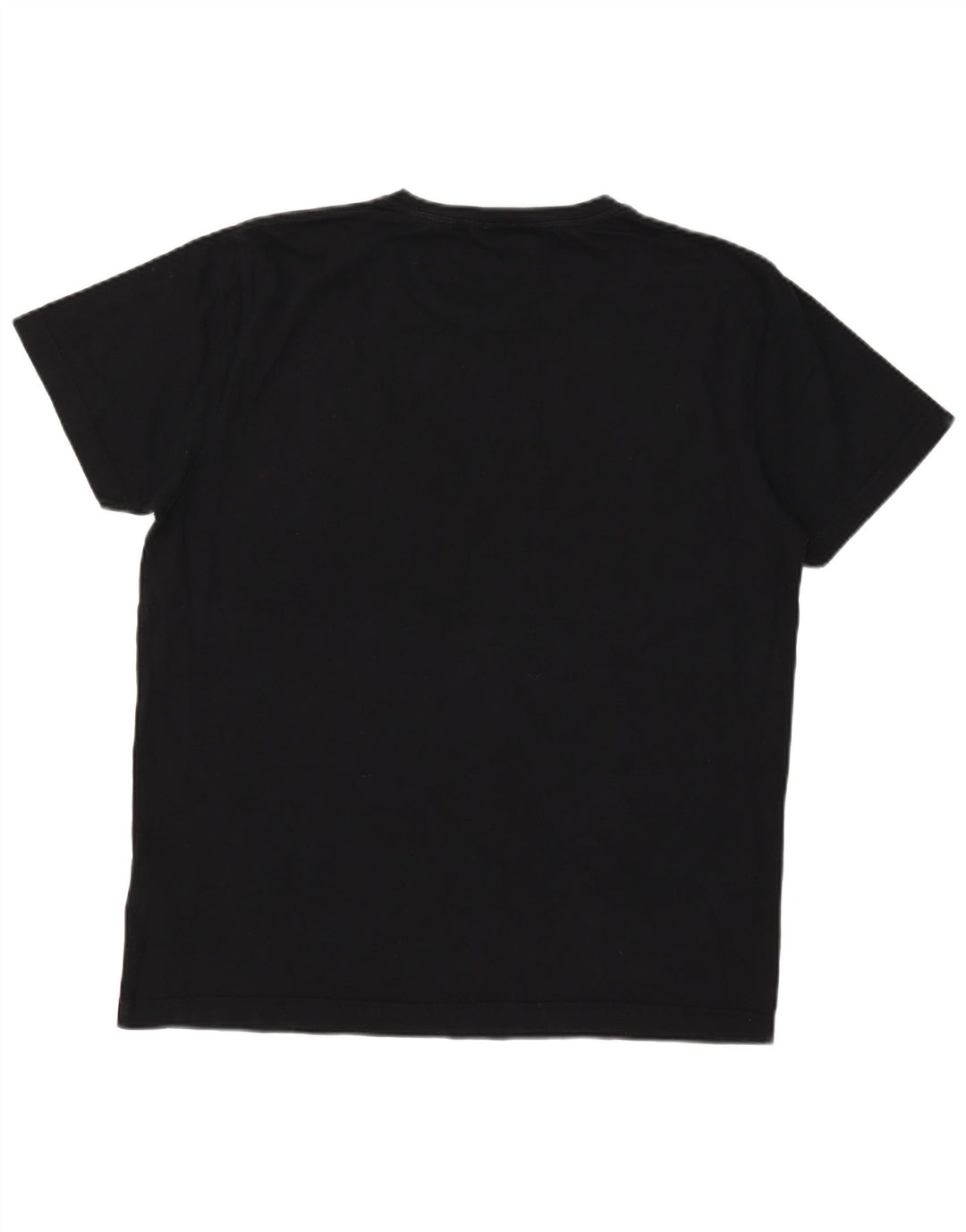 Camiseta masculina regular Gant XL algodão preto