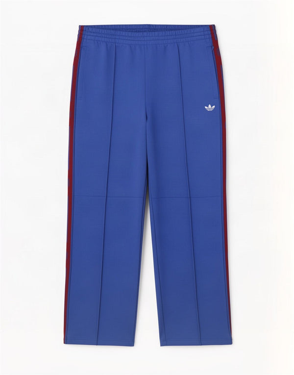 Calça de treino feminina Adidas UK 16 grande bloco colorido azul