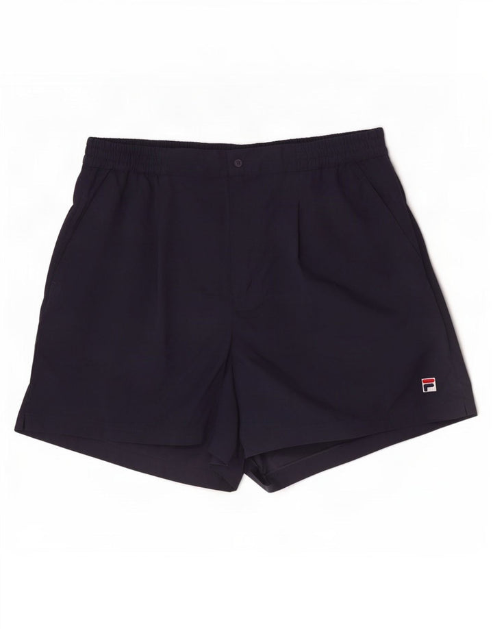 Fila Mens Chino Shorts XL W38 Azul Marinho Poliéster