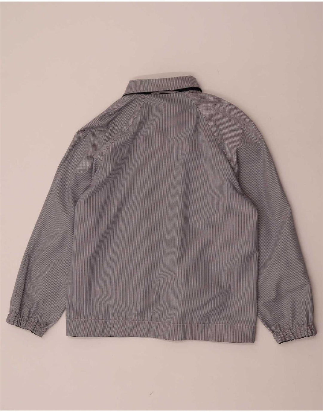 Jaqueta bomber reversível feminina vintage EU 38 poliéster azul marinho médio
