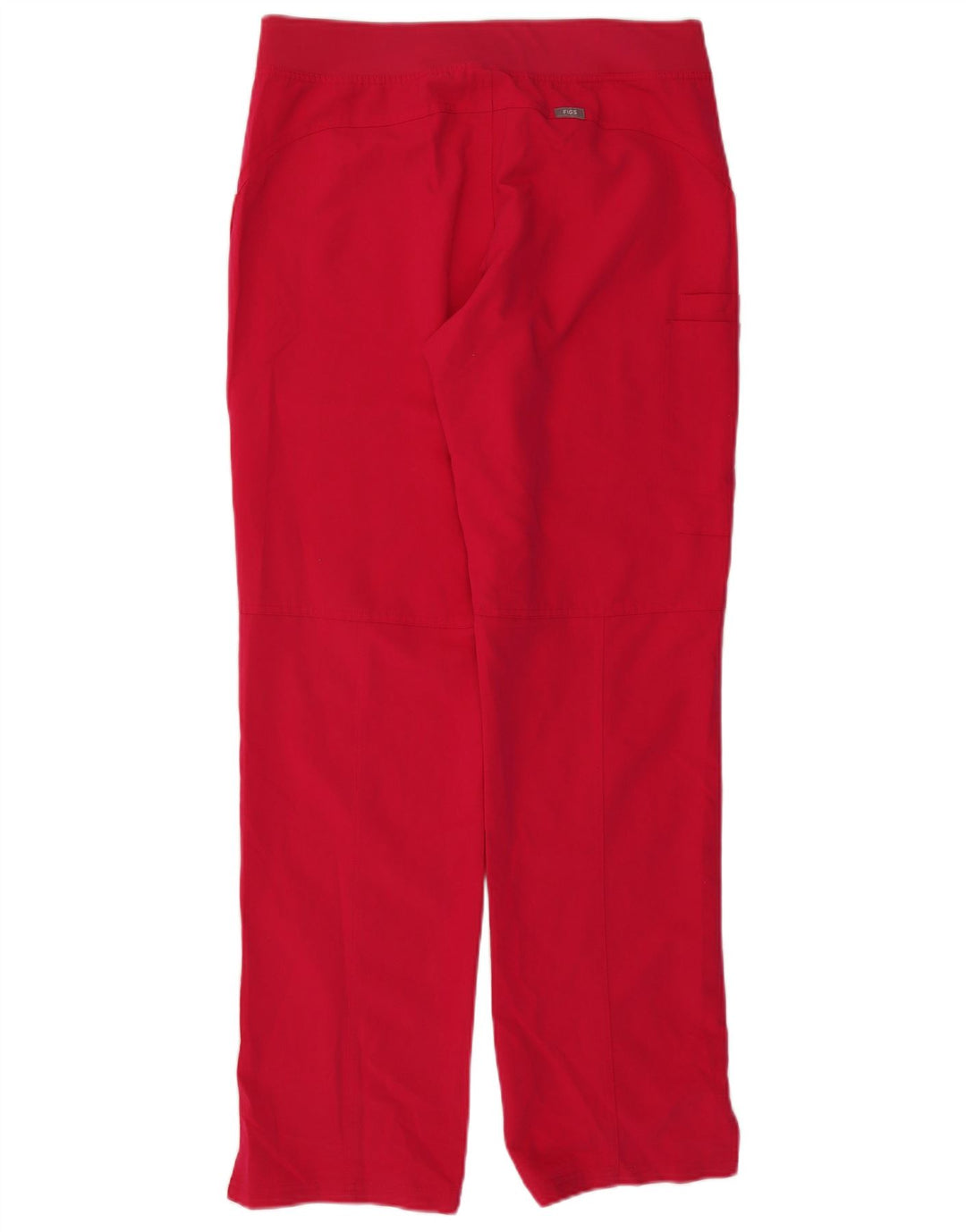 Calça Cargo Reta Feminina Figs Grande W32 L32 Poliéster Rosa