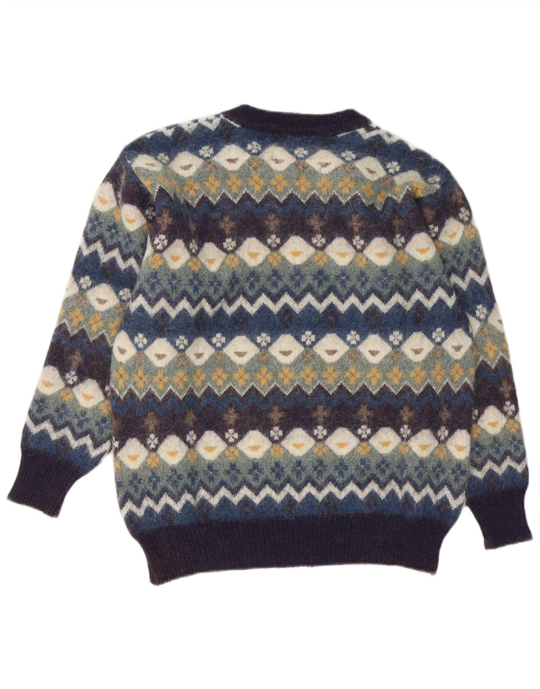 Suéter masculino Conte of Florence com gola redonda, médio multicolorido