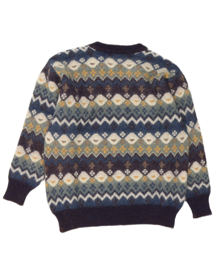 Suéter masculino Conte of Florence com gola redonda, médio multicolorido