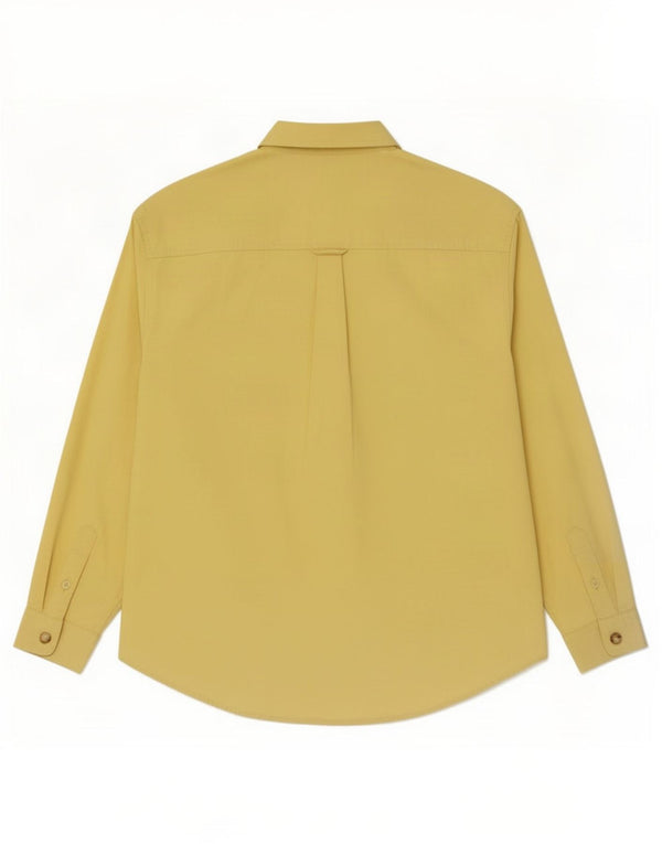 Camisa Timberland Menino 9-10 Anos Amarelo Algodão