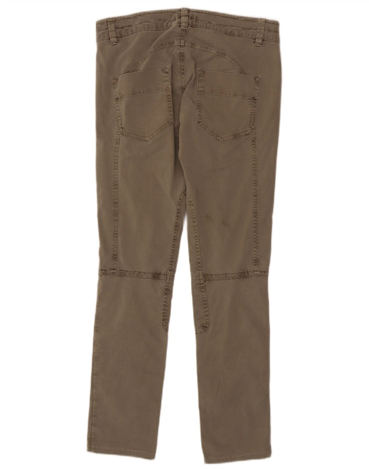 Diesel Calça Feminina Slim Casual W27 L30 Cinza