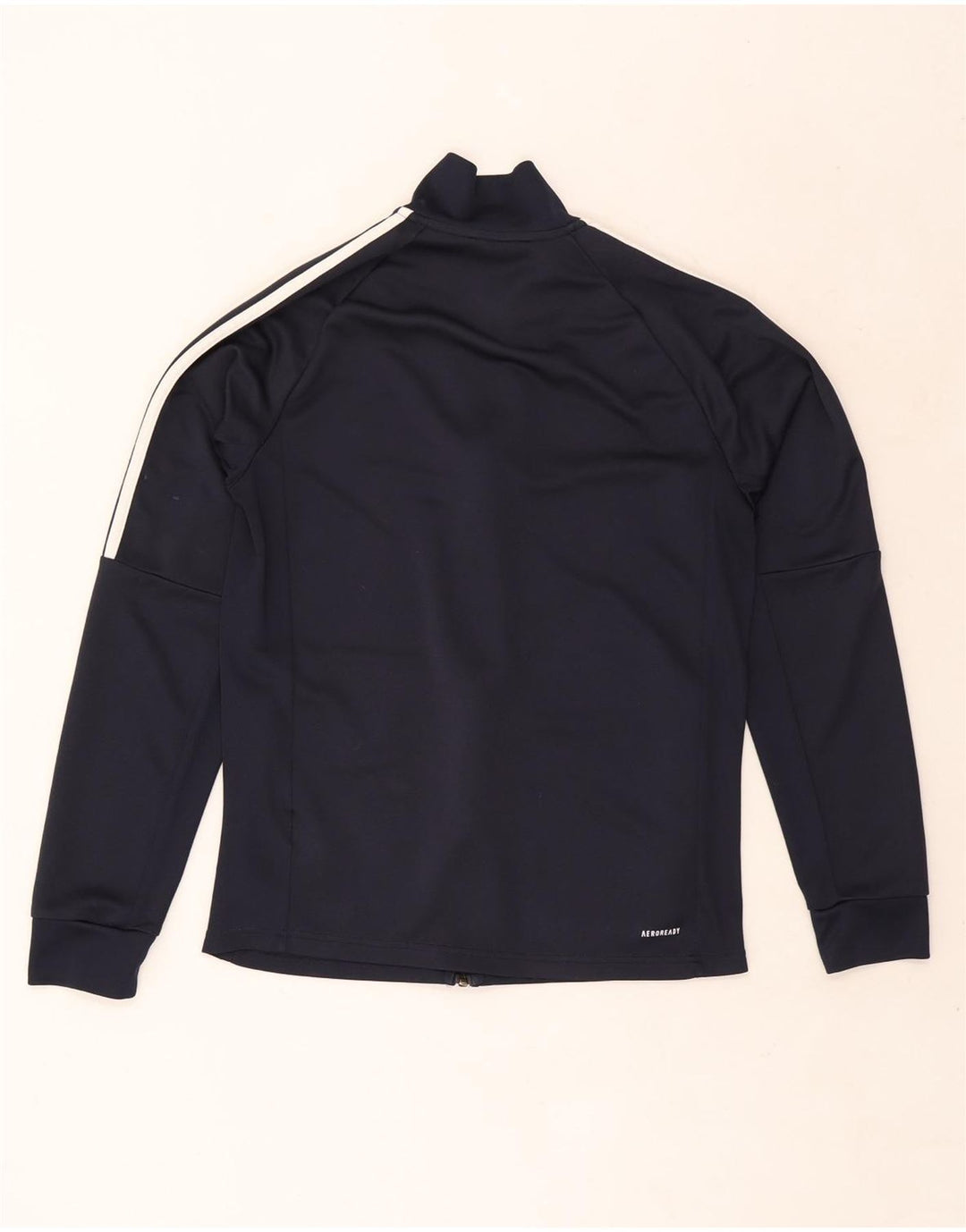 Adidas Mens Aeroready Tracksuit Top Jacket Reino Unido 40/42 Médio Azul Marinho