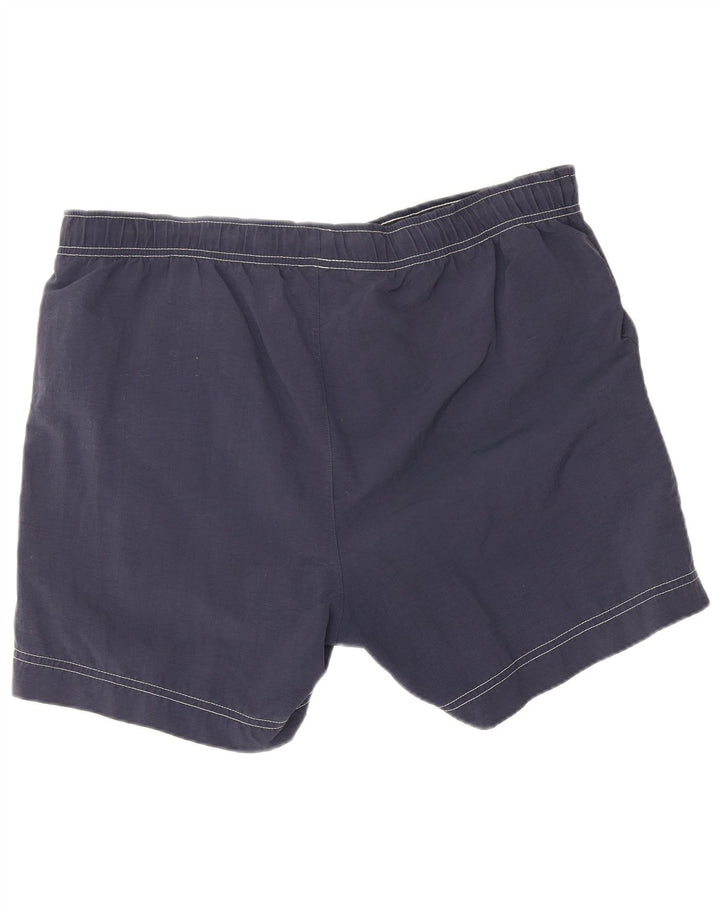 Shorts esportivos masculinos Champion pequenos azul marinho