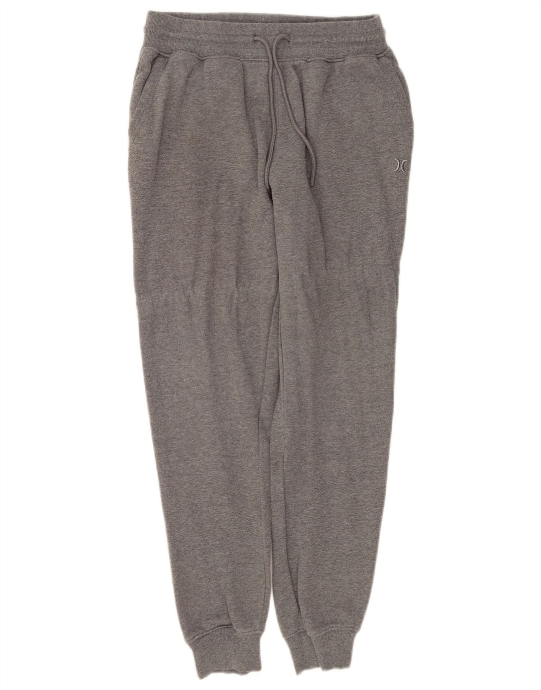Calça de treino masculina Hurley Joggers pequeno algodão cinza