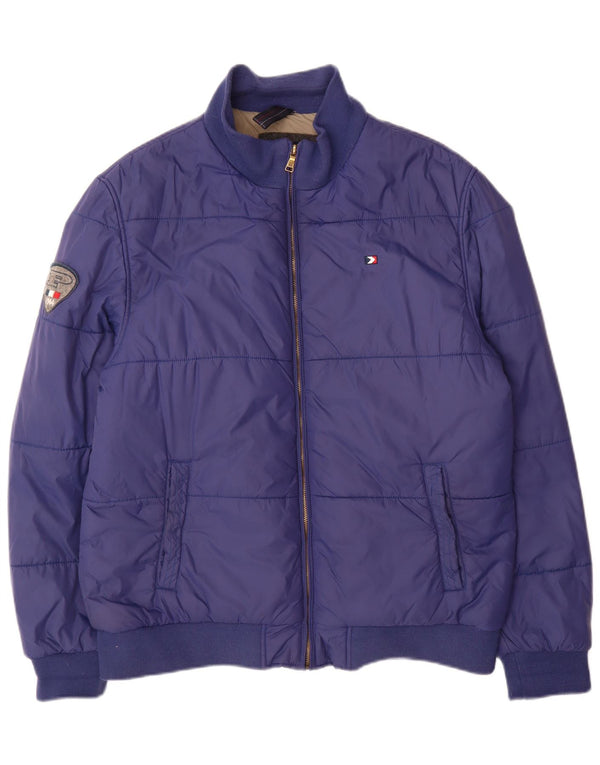 Jaqueta acolchoada masculina Peckott UK 44 2XL azul marinho poliamida