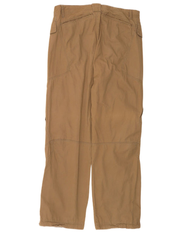 Calças Cargo Retas Masculinas Nike Médio W30 L30 Bege Algodão