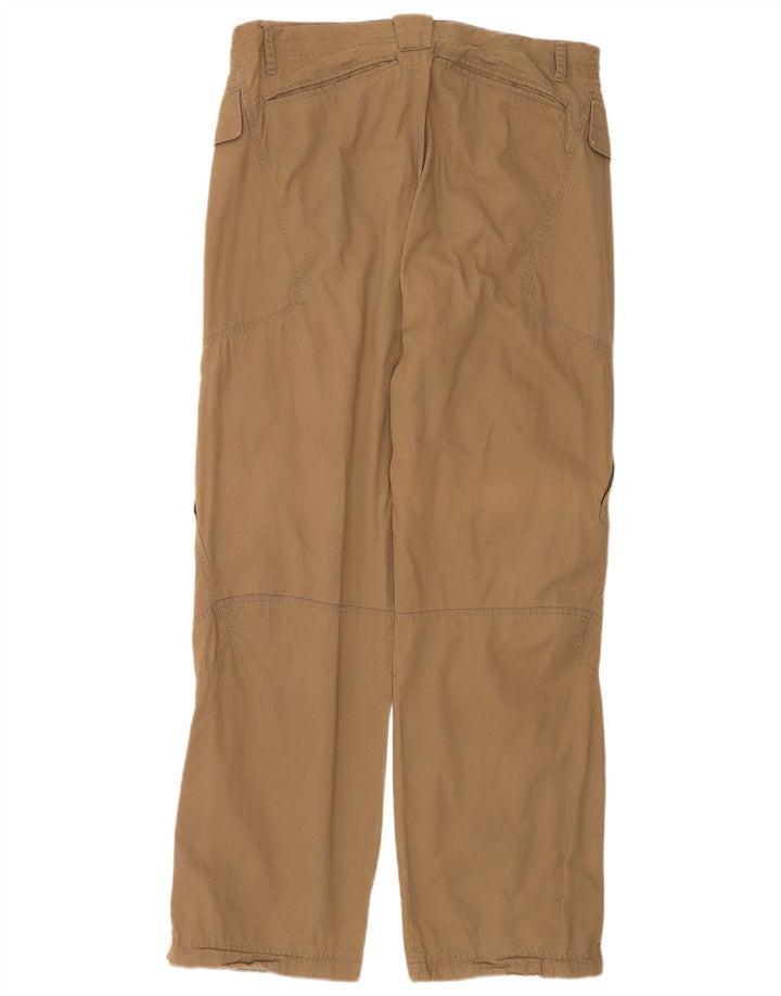Calças Cargo Retas Masculinas Nike Médio W30 L30 Bege Algodão