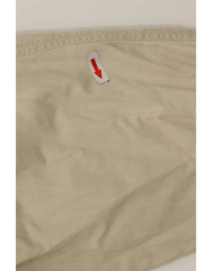 Jaqueta utilitária feminina vintage UK 16 grande bege