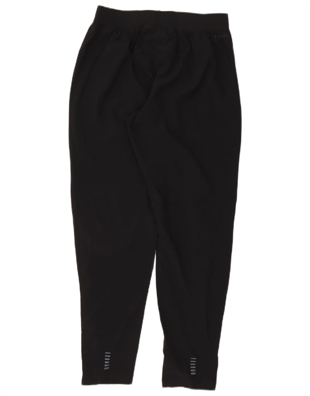 Calça de treino feminina Under Armour UK 14 grande poliéster preto