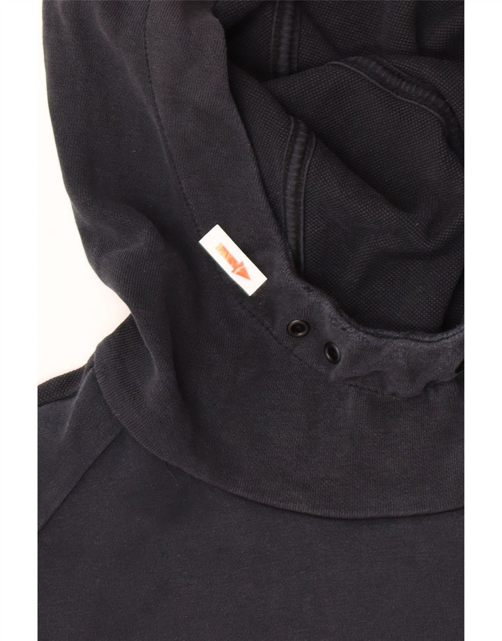 Puma Mens Hoodie Jumper Médio Algodão Azul Marinho