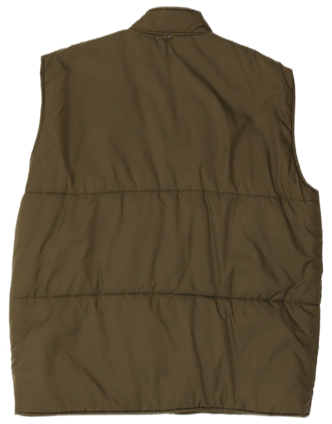 Colete masculino vintage UK 42 XL poliamida cáqui