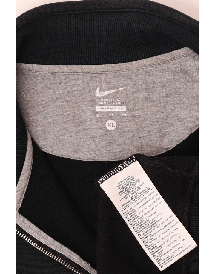 Nike Mens Treino Top Jacket XL Azul Marinho Algodão