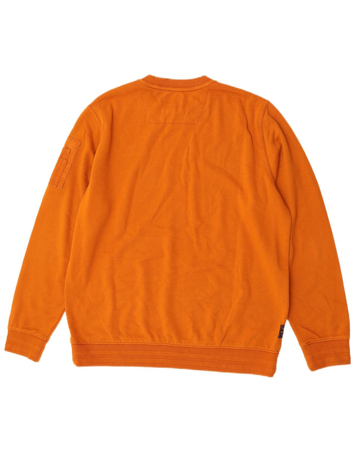 Pme Legend moletom masculino jumper 2XL algodão laranja
