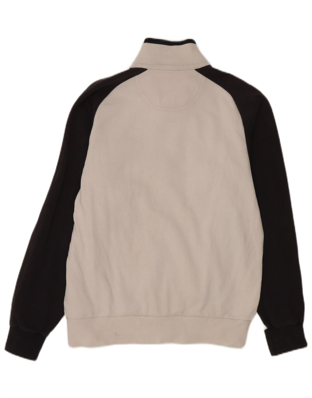 Jaqueta masculina de agasalho Champion, jaqueta média, branca, algodão colorblock