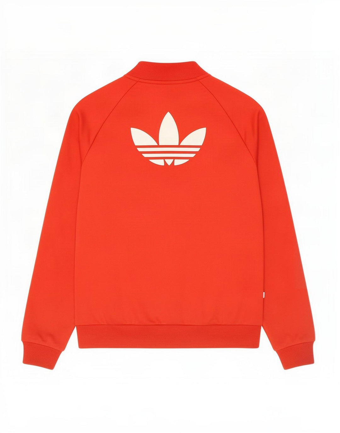 Adidas Womens Graphic Tracksuit Top Jacket UK 12 Médio Vermelho Poliéster