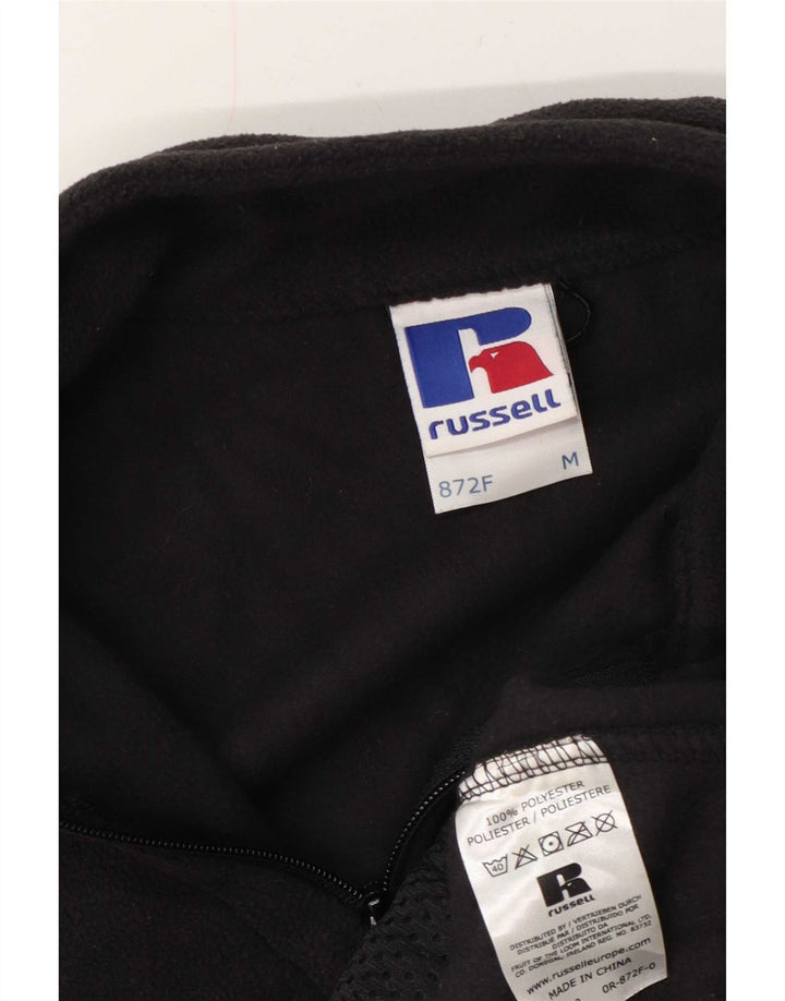 Russell Athletic Mens Fleece Gilet UK 38 poliéster cinza médio
