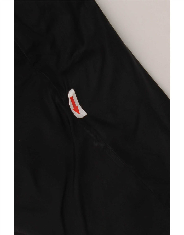 Jaqueta acolchoada com capuz masculina Adidas UK 42 XL poliéster preto
