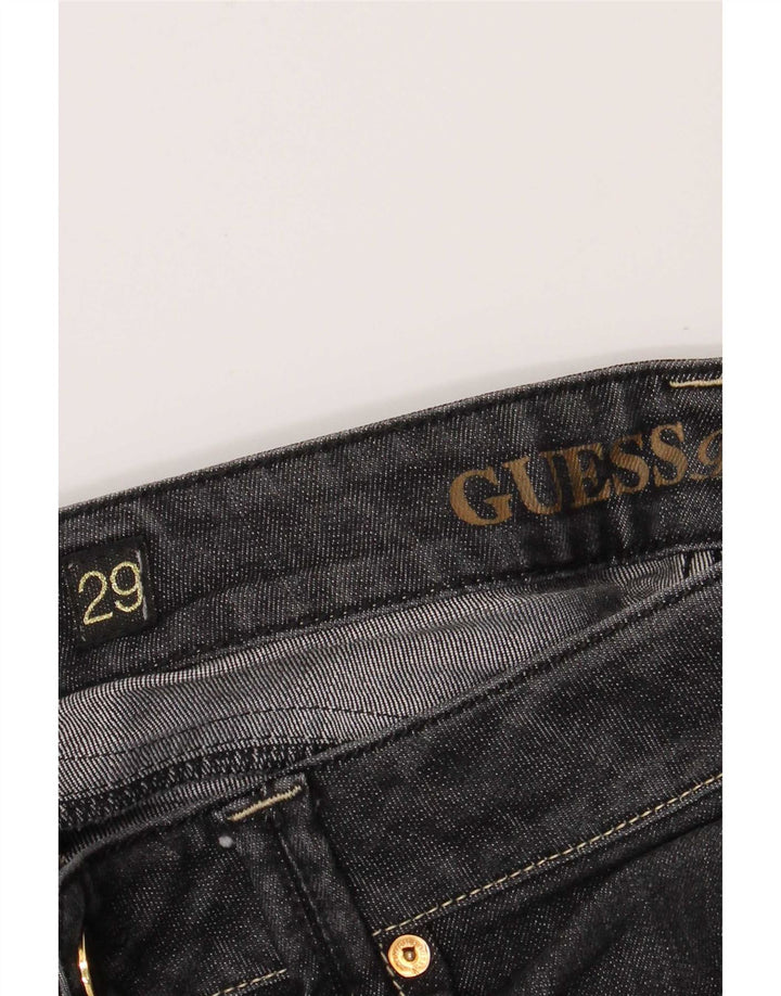 Guess Womens Crop Slim Jeans W29 L26 Cinza