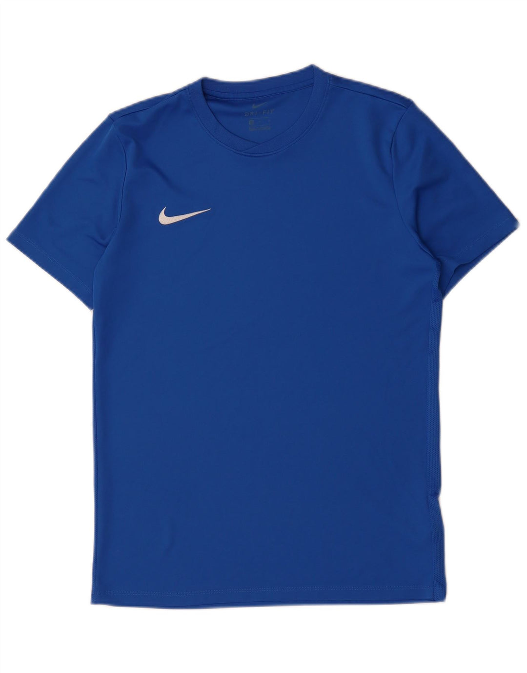 Camiseta Nike Masculina Dri Fit Top Médio Azul Poliéster