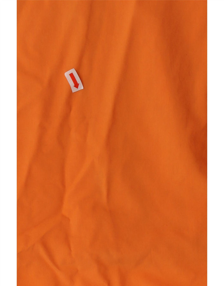 Camisa masculina HUGO BOSS pequena laranja algodão