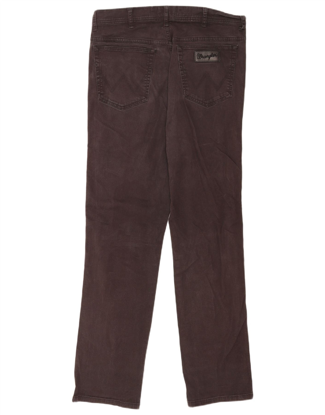 Wrangler Masculino Texas Straight Jeans W34 L34 Cinza Algodão