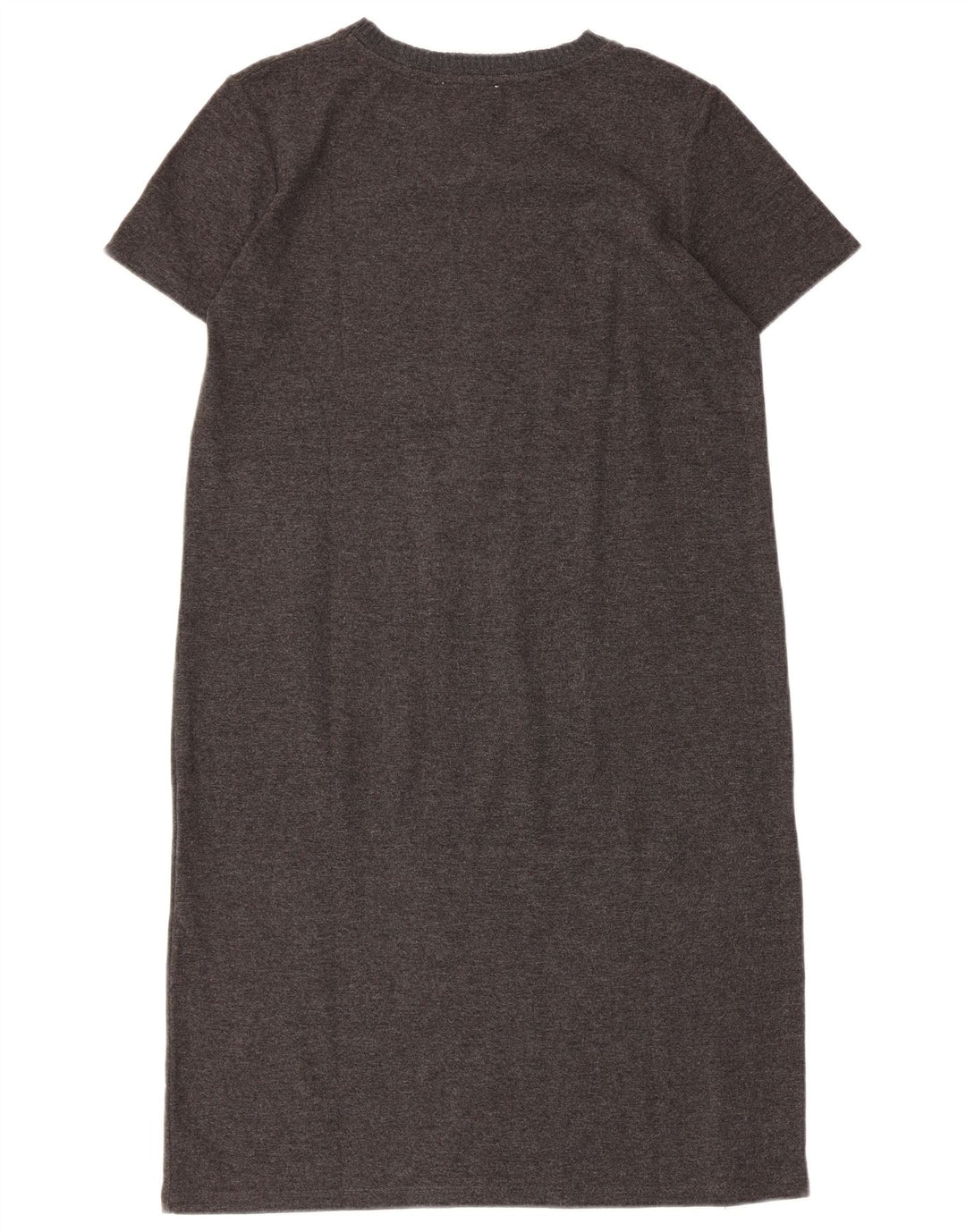 Vestido feminino Zara Shift UK 10 pequeno cinza